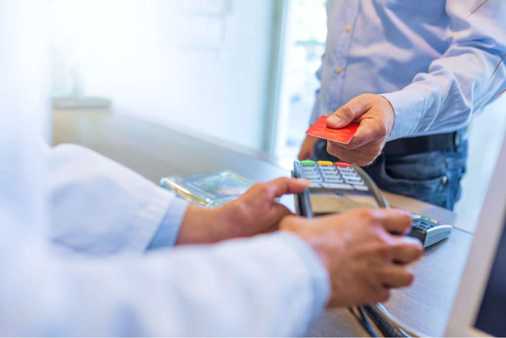 Card payment at terminal